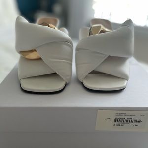 JW Anderson Chain Twist Slip-On Sandals